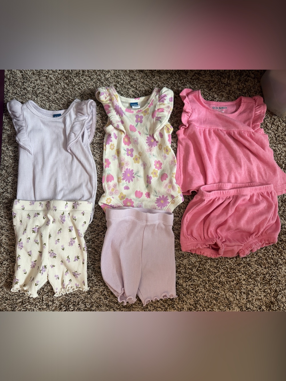 6-12 months Old Navy set
